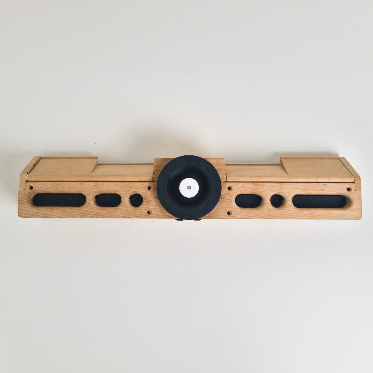 hangboard InfinityBoard préhension ajustable coloris noir vue de dessus