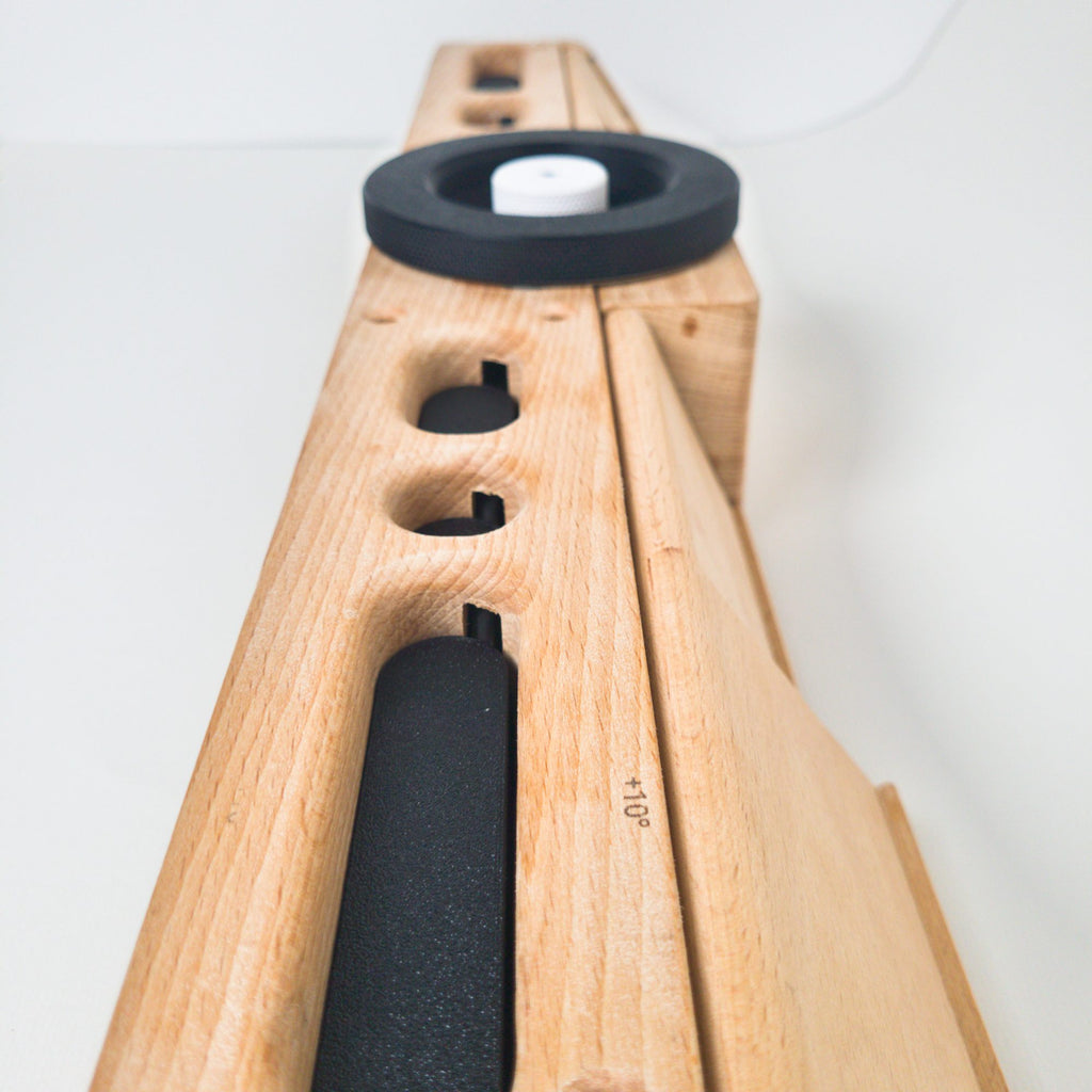 InfinityBoard vue en plongé sur le coté coloris noir