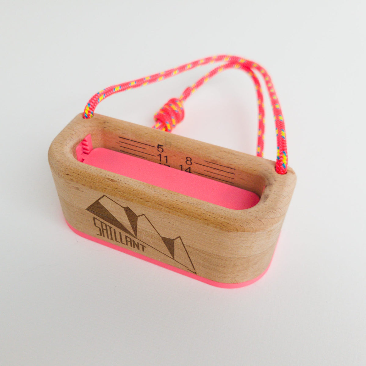 agrès d'escalade slide mini coloris rose
